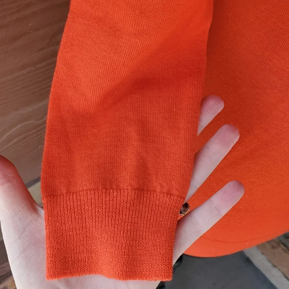 J.CREW Three-quarter Sleeve Everyday Merino Wool Crewneck Sweater Sz XS